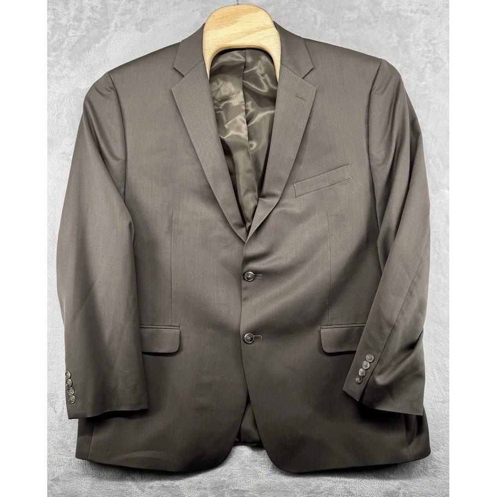 Ralph Ralph Lauren Sport Coat Blazer Brown Jacket‎ Men's Size 48L READ